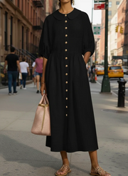 FLASH SALE - Peter Pan Collar Midi Dress | Tracked Shipping