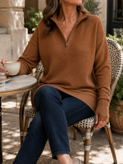 The Everyday Half-Zip Knit | Tracked Shipping