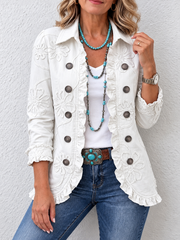 FLASH SALE - Everyday Ruffle Jacket | Tracked Shipping