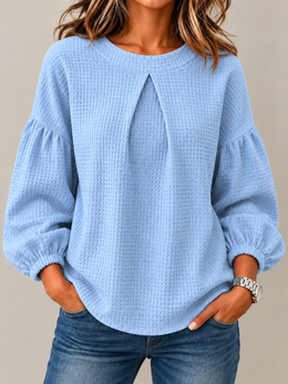 FLASH SALE - Effortless Textured Everyday Top | Tracked Shipping