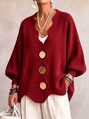 FLASH SALE - Polished Comfort Button Cardigan | Tracked Shipping