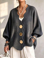 FLASH SALE - Polished Comfort Button Cardigan | Tracked Shipping