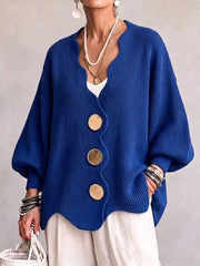 FLASH SALE - Polished Comfort Button Cardigan | Tracked Shipping