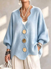 FLASH SALE - Polished Comfort Button Cardigan | Tracked Shipping