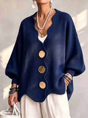 FLASH SALE - Polished Comfort Button Cardigan | Tracked Shipping